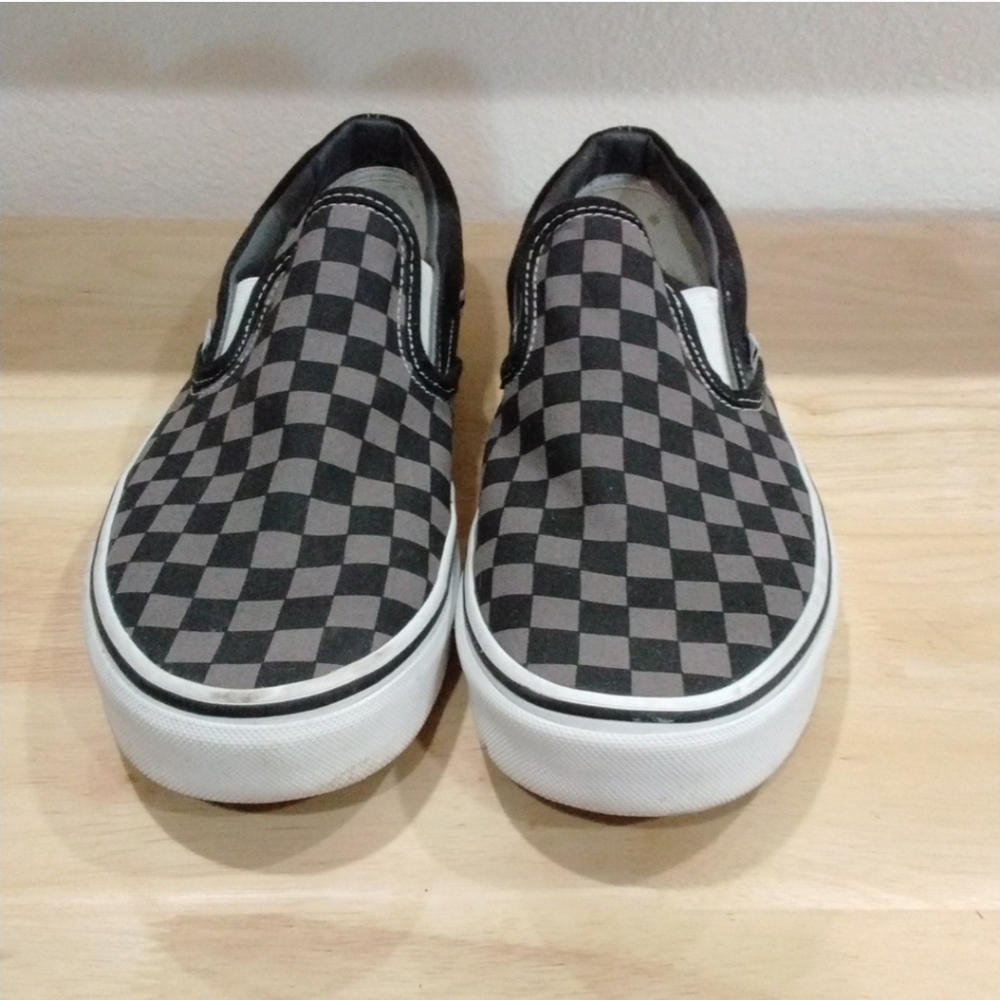 Vans checkered slip-on shoes